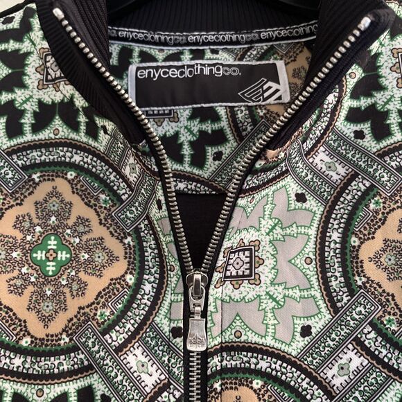 ENYCE Vintage Y2K Hip Hop Regency Zip Down Track Jacket, Multi- XL - Picture 5 of 9